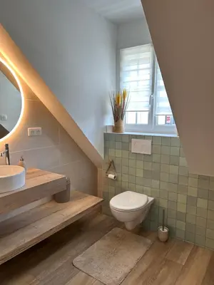 Salle de bains dans l'établissement Lady Jule Chambres d hôtes & spa