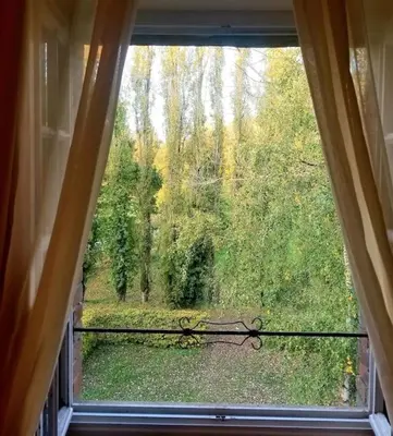 Jardin de l'établissement Grand gîte dans les communs d'un Château
