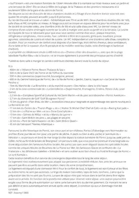 Plan de l'établissement Maison familiale à 400m de la mer pour 8, Pornic