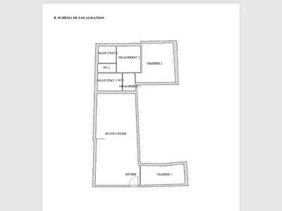 Plan de l'établissement L'Entre Vagues