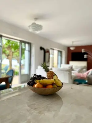Nourriture dans la villa ou à proximité