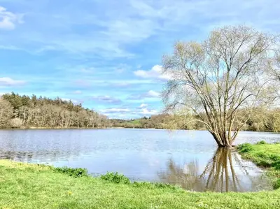 Paysage naturel près de la maison de vacances