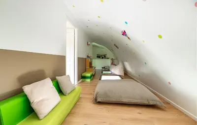 Un ou plusieurs lits dans un hébergement de l'établissement Modern Villa With Private Pool