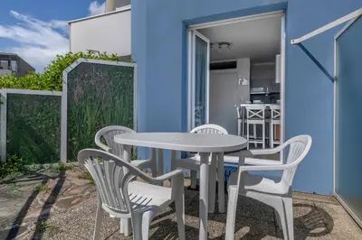 Plan de l'établissement Appart avec terrasse et vue mer - 30m de la plage