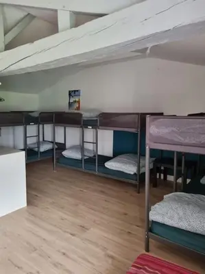 Plan de l'établissement Corps de ferme rénové - 14 personnes