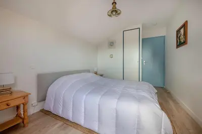 Un ou plusieurs lits dans un hébergement de l'établissement Sur le quai de Pornic, Appartement pour 4