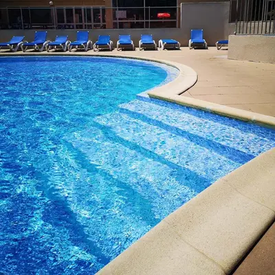 Piscine de l'établissement Mobil Home avec Clim La Plage ou située à proximité