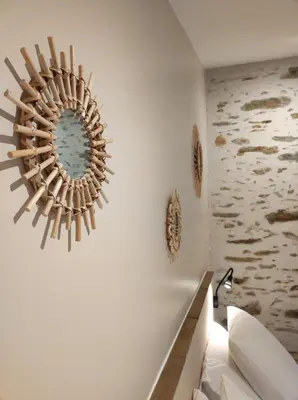 Spa ou équipements de bien-être de l'établissement Les Gîtes du Lac - L'Ecurie - Maison 2 chambres 60m2 - Proche Nantes avec Terrasse