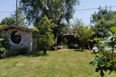 Jardin de l'établissement Maison à la campagne