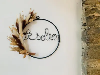 Plan de l'établissement Le Solier, gîte à la campagne
