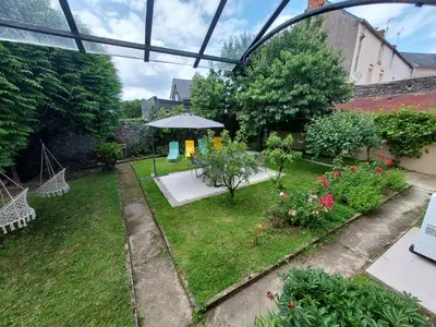Jardin de l'établissement Gîte de la Vallée du Don