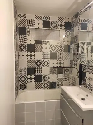 Salle de bains dans l'établissement Appartement Cosy, 3 Chambres près du centre ville