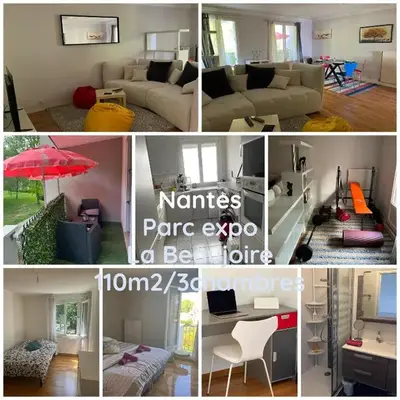 Appartement Nantes Parc des expositions La Beaujoire