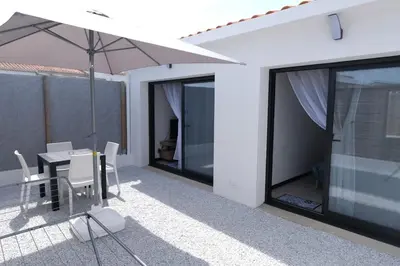 Balcon ou terrasse dans l'établissement Anubis