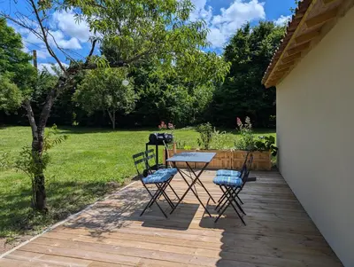 Jardin de l'établissement Studio Les Granges
