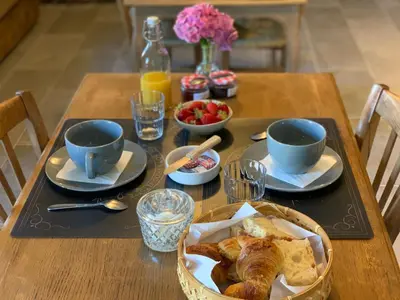 Nourriture dans le B&B/chambre d'hôtes ou à proximité