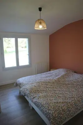 Un ou plusieurs lits dans un hébergement de l'établissement Petit gîte des trois chemins