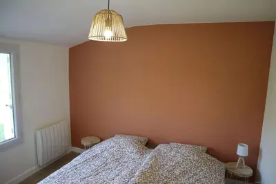Un ou plusieurs lits dans un hébergement de l'établissement Petit gîte des trois chemins