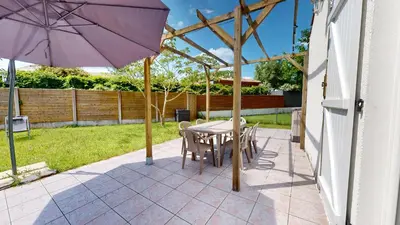 Jardin de l'établissement Nid Douillet Terre et Mer