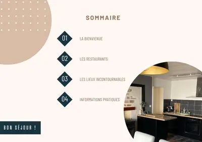 Plan de l'établissement Entre terre et mer