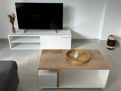 Télévision ou salle de divertissement dans l'établissement Gîte de la vieille fontaine