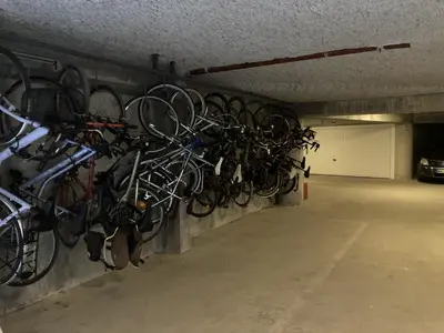 Vélo sur le terrain de l'établissement L'Aloha ou dans les environs
