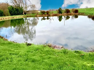 Paysage naturel près de la maison de vacances