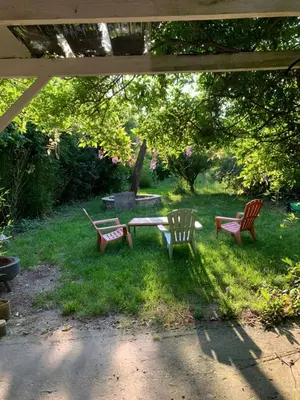 Jardin de l'établissement Loft spacieux