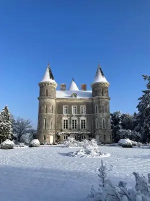 L'établissement Château Doré les Tours - Appartement Renard - Proche Puy du Fou en hiver