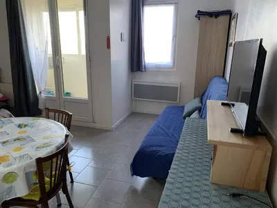 Télévision ou salle de divertissement dans l'établissement La frégate marine de St Hilaire