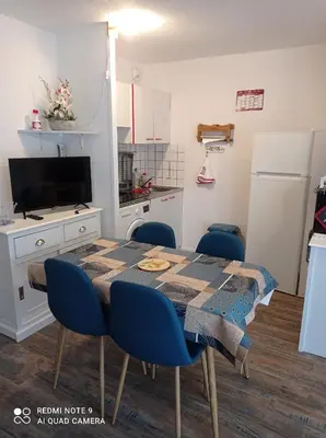 Cuisine ou kitchenette dans l'établissement ocean