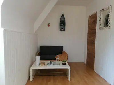 Coin salon dans l'établissement Chambre d'hôtes Ste Marie
