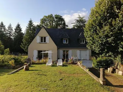 Jardin de l'établissement Chambre d'hôtes Ste Marie