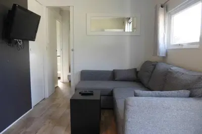 Coin salon dans l'établissement ZEcamping 3 animé pet friendly familial piscine chauffée