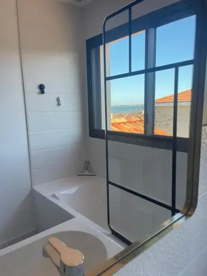 Salle de bains dans l'établissement La Titou Martin