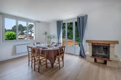 Plan de l'établissement Maison et jardin, 600m de la mer, St Brevin