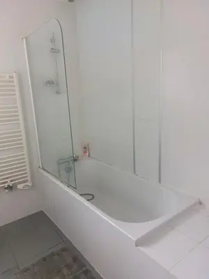 Salle de bains dans l'établissement Maison 6 personnes, proche Nantes et mer