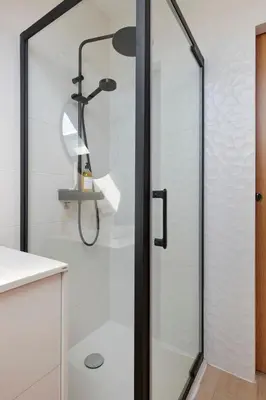 Salle de bains dans l'établissement La Casa di Cami, maison cocon 4 à 6 personnes