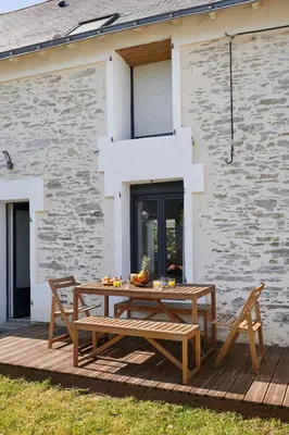 Bâtiment de la maison de vacances