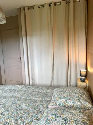Un ou plusieurs lits dans un hébergement de l'établissement Le Têr, gîte en Bretagne
