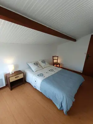 Un ou plusieurs lits dans un hébergement de l'établissement Gîte 'Chez René' - 10 min du PUY DU FOU