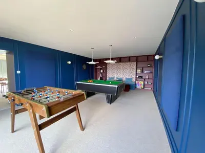 Salle de jeux dans l'établissement Domaine du Puy Doré