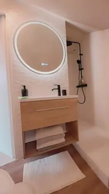 Salle de bains dans l'établissement Studio NOTRE-DAME 3 cœur de ville