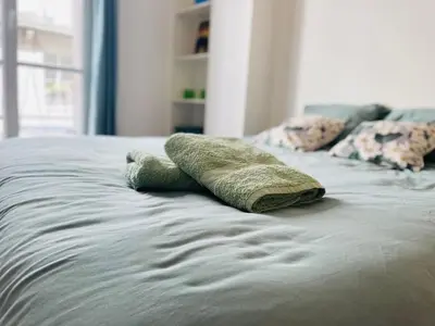 Un ou plusieurs lits dans un hébergement de l'établissement Casa Coeur Doutre