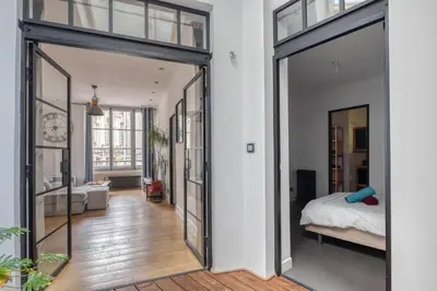 Un ou plusieurs lits dans un hébergement de l'établissement Appartement spacieux au cœur d'Angers étage 1 - 6 personnes