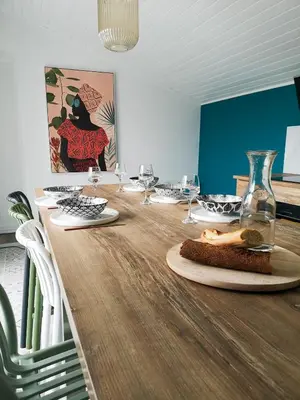 Nourriture dans la maison de vacances ou à proximité