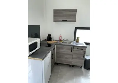 Cuisine ou kitchenette dans l'établissement Studio indépendant Hyper centre