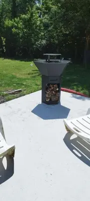 Jardin de l'établissement Maison 4 double