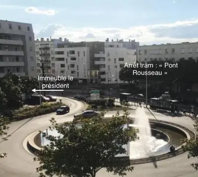 Plan de l'établissement Président - Place des Martyrs - REZÉ