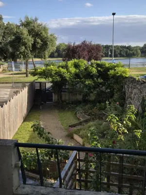Jardin de l'établissement maison du bord de Loire Ancenis
